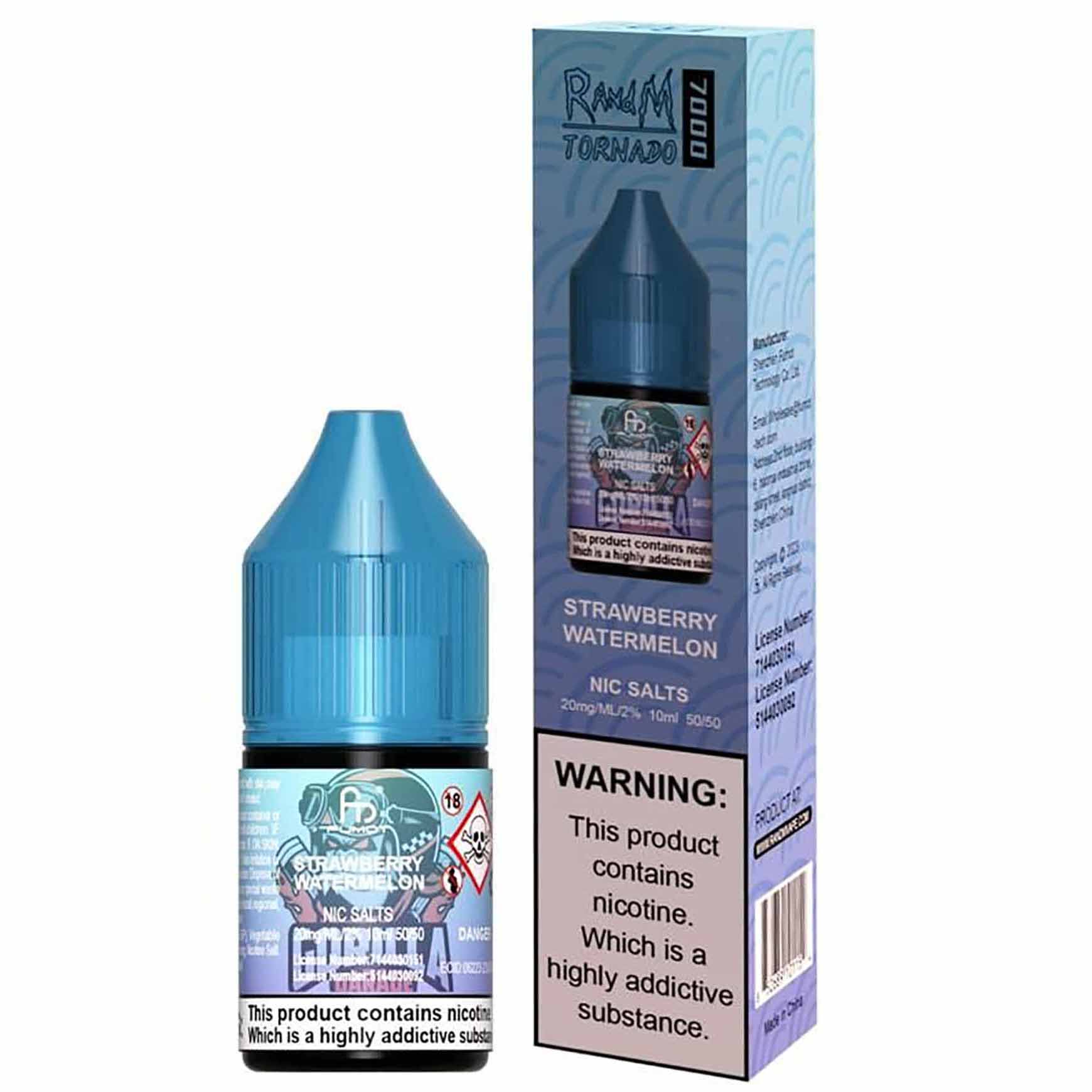 RandM 7000 Strawberry Watermelon Nic Salt 10ml