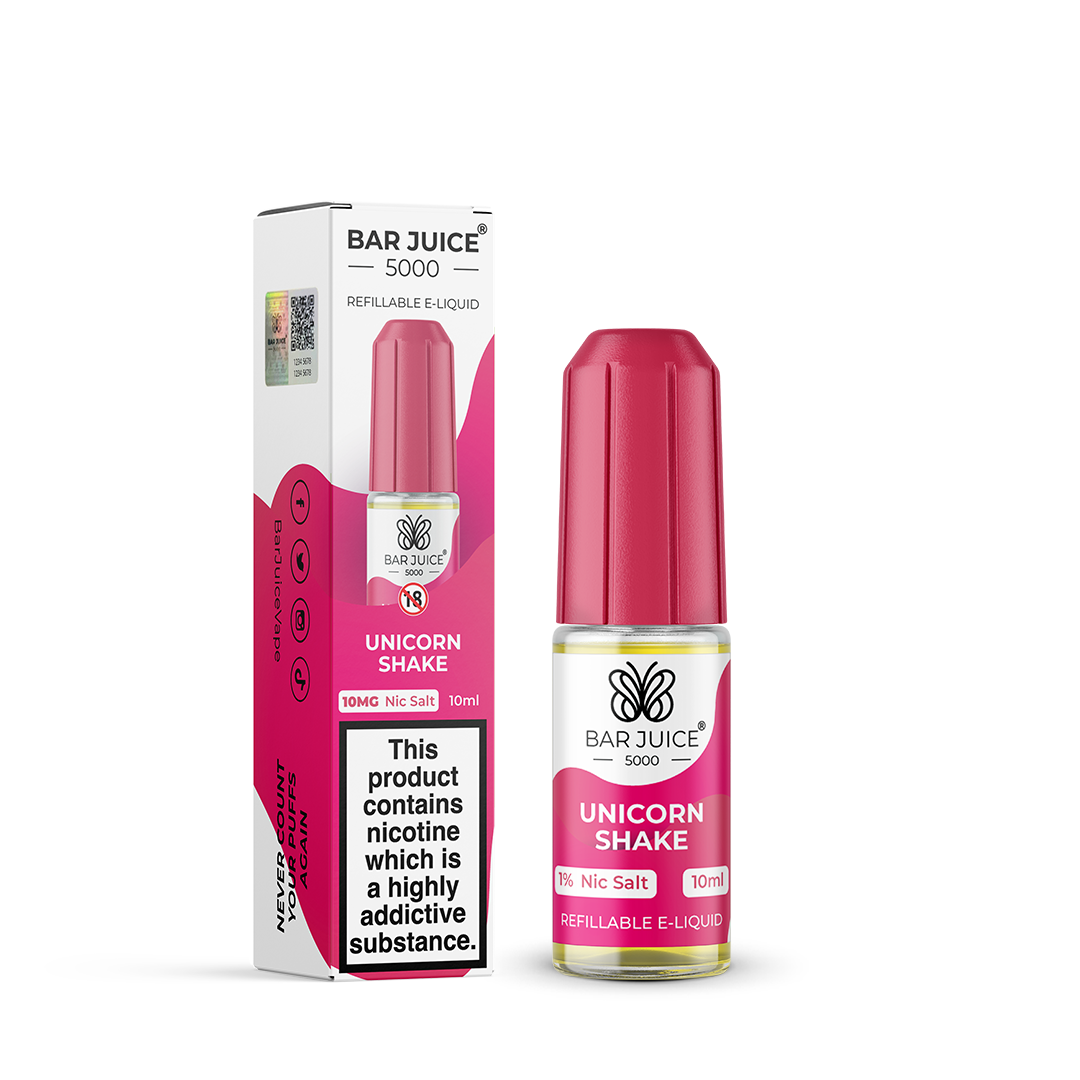 Bar Juice 5000 Unicorn Shake 10ml Nic Salt 10mg