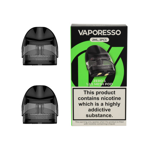 Vaporesso Zero S Replacement Pods 2pk