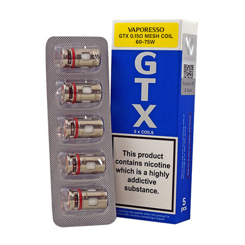 Vaporesso GTX Mesh Replacement Coils 5pk