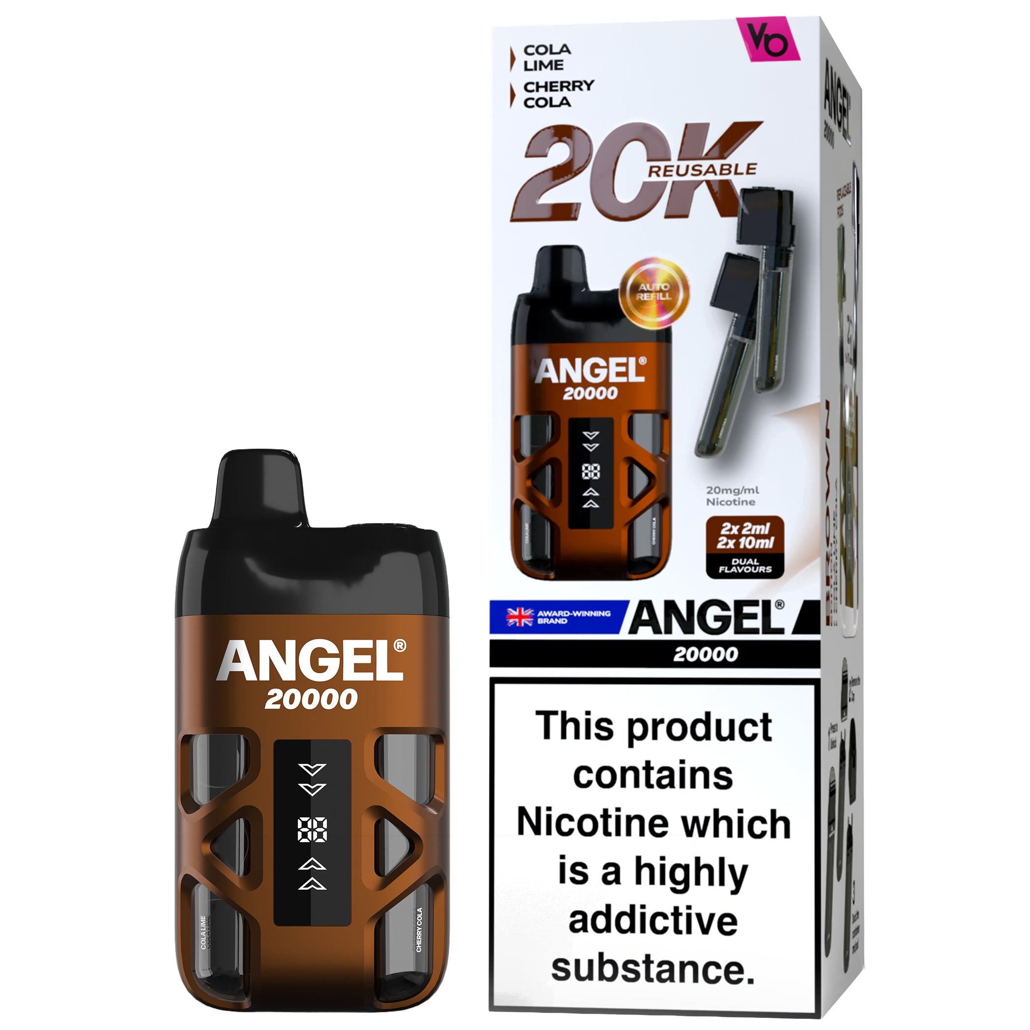 Vapes Bars Angel 20K Prefilled Pod Vape Kit