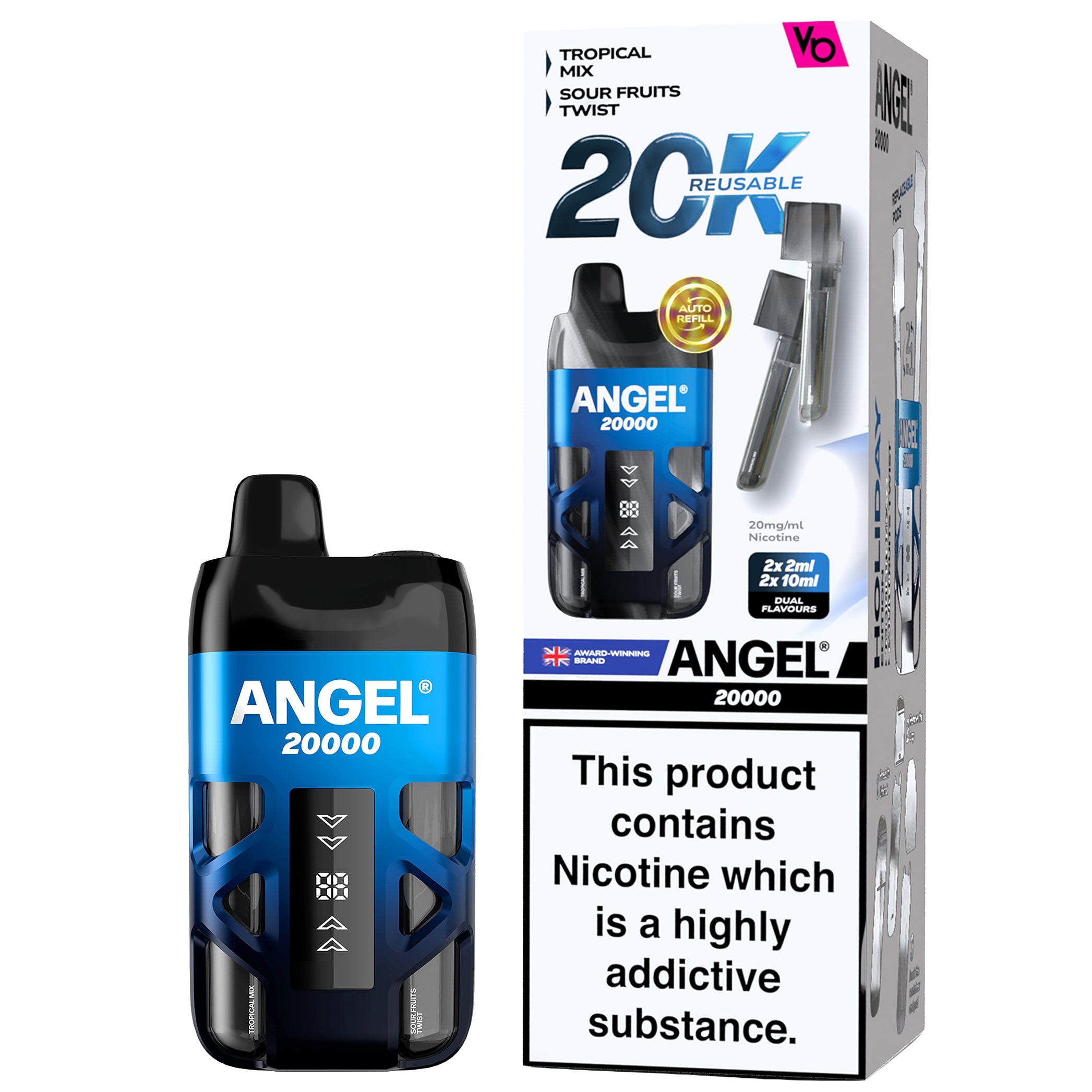 Vapes Bars Angel 20K Prefilled Pod Vape Kit