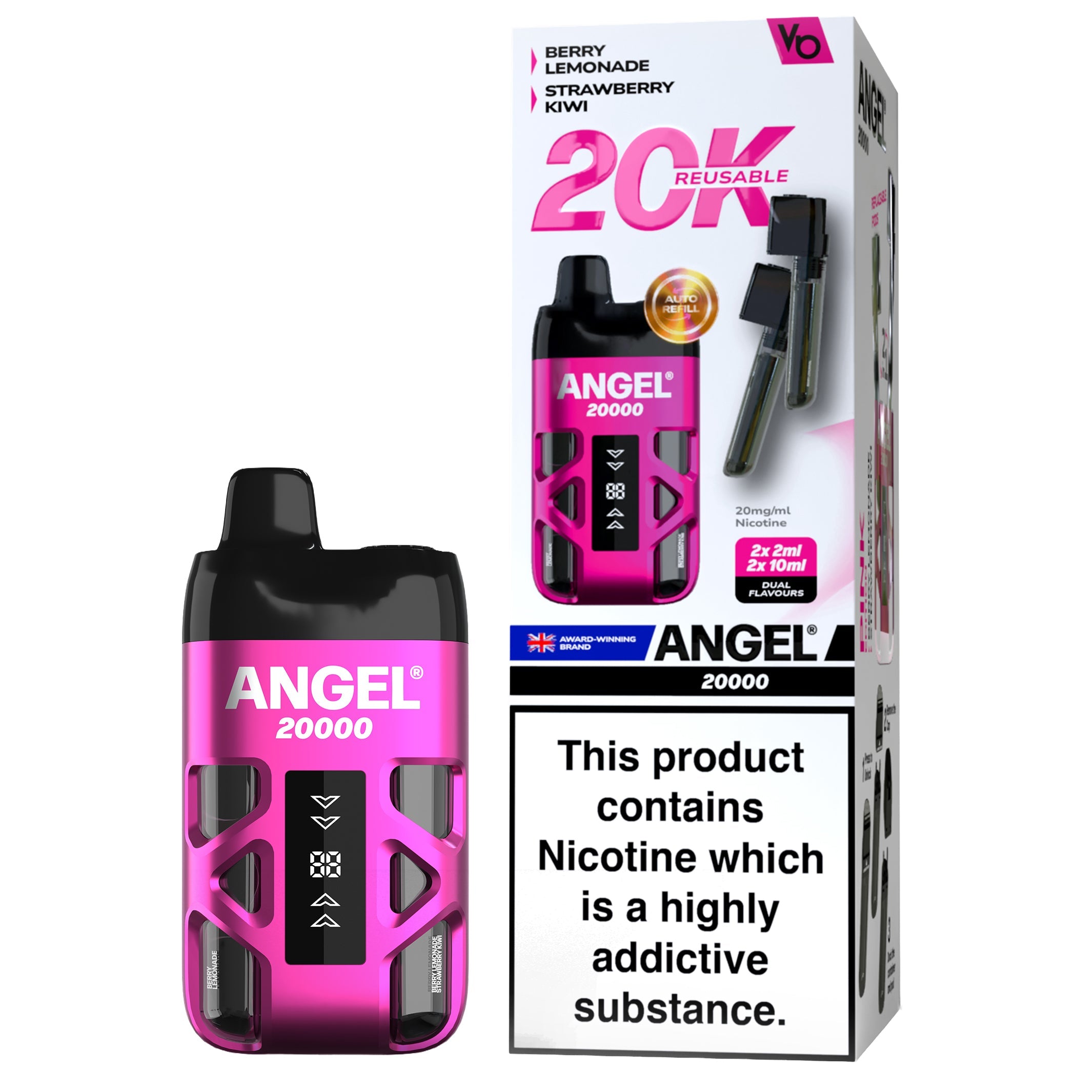 Vapes Bars Angel 20K Prefilled Pod Vape Kit