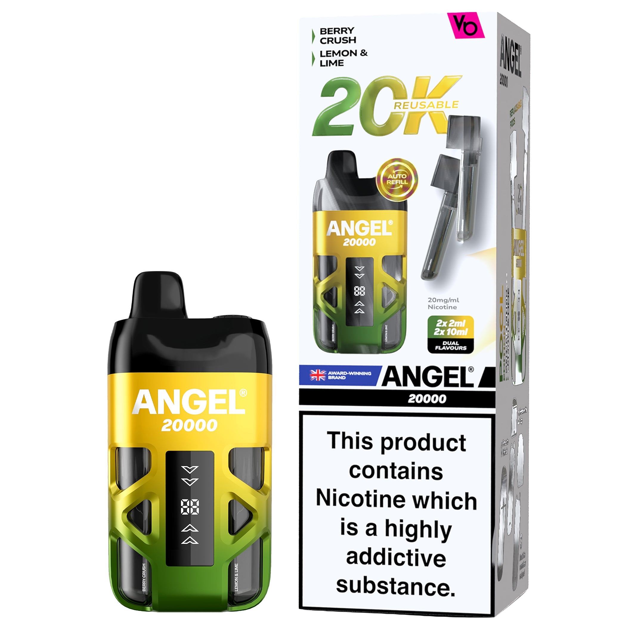 Vapes Bars Angel 20K Prefilled Pod Vape Kit
