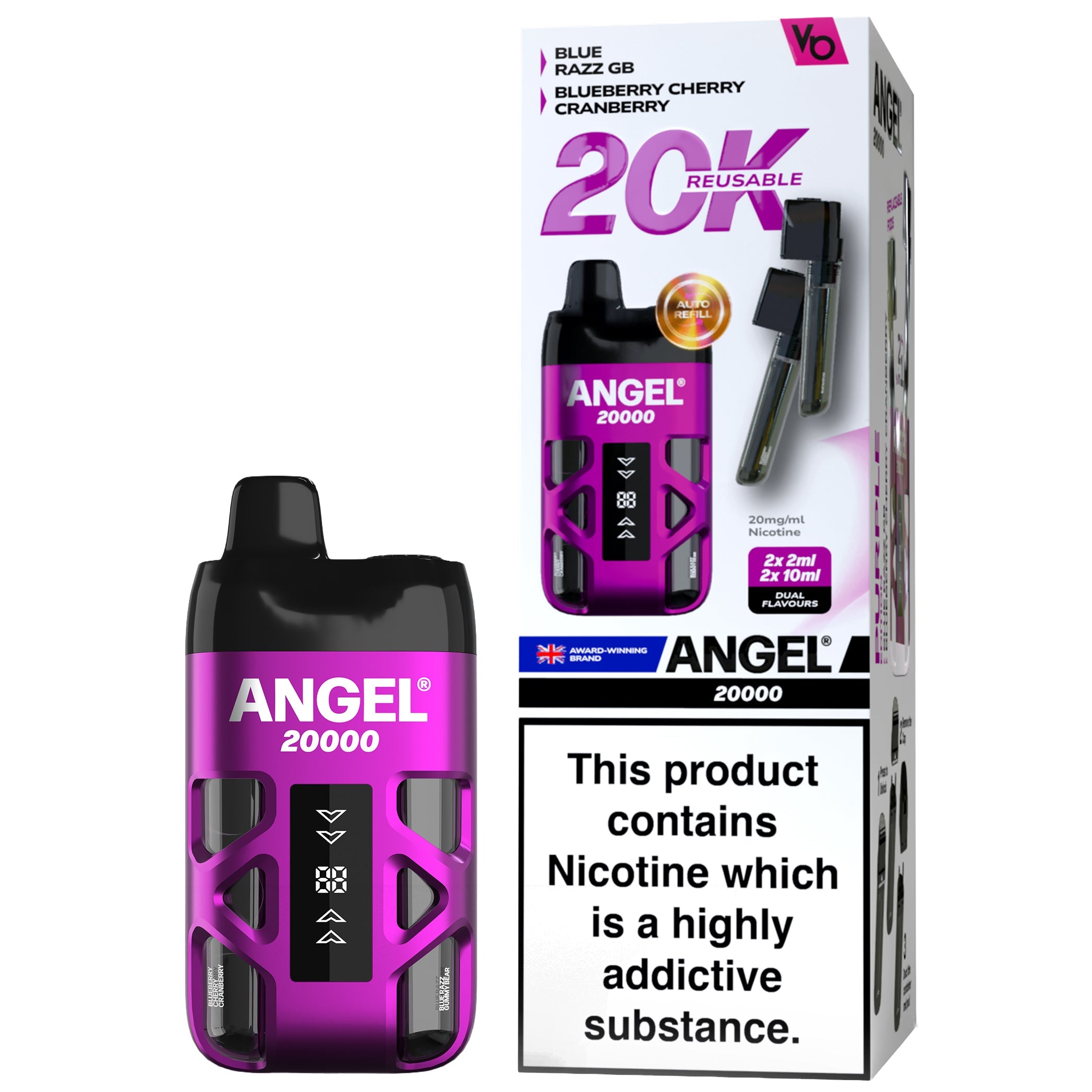 Vapes Bars Angel 20K Prefilled Pod Vape Kit