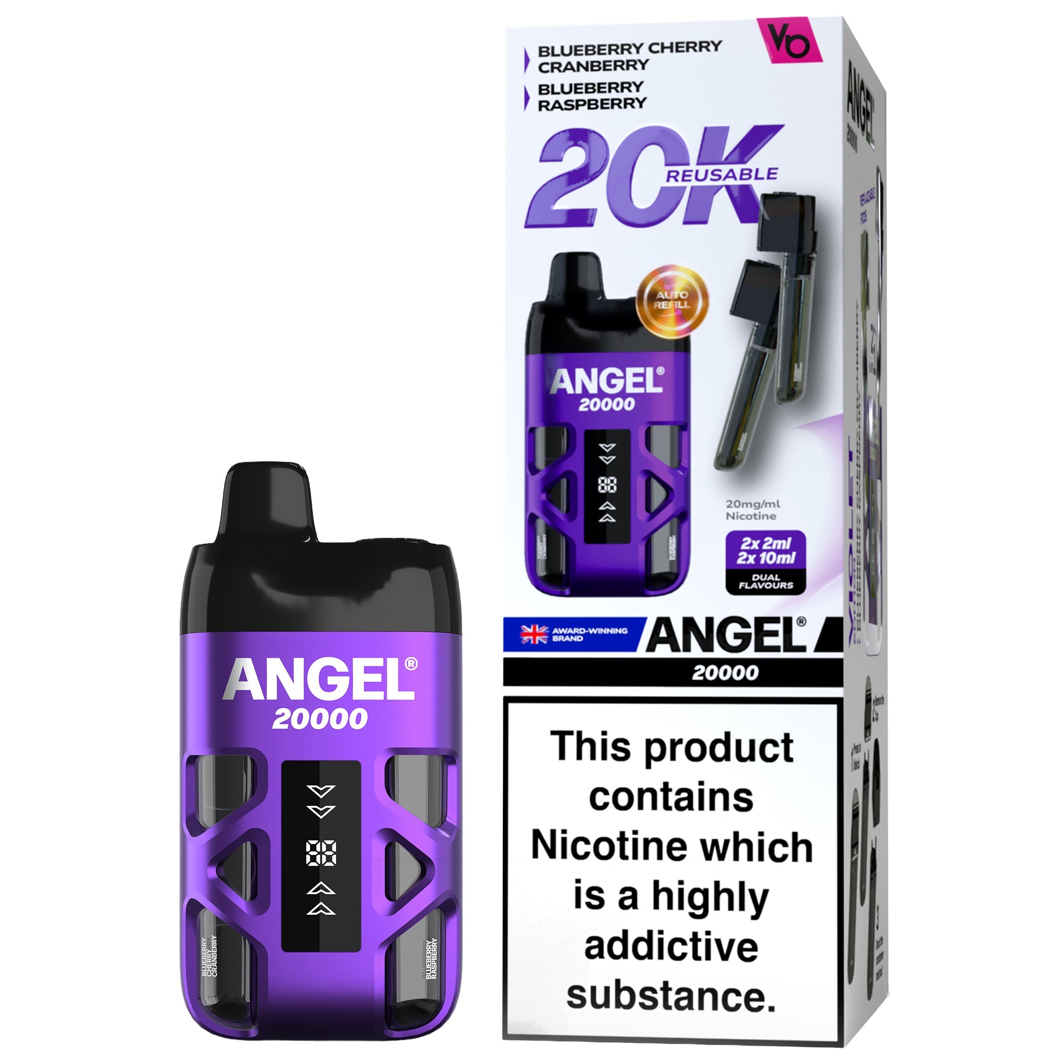 Vapes Bars Angel 20K Prefilled Pod Vape Kit