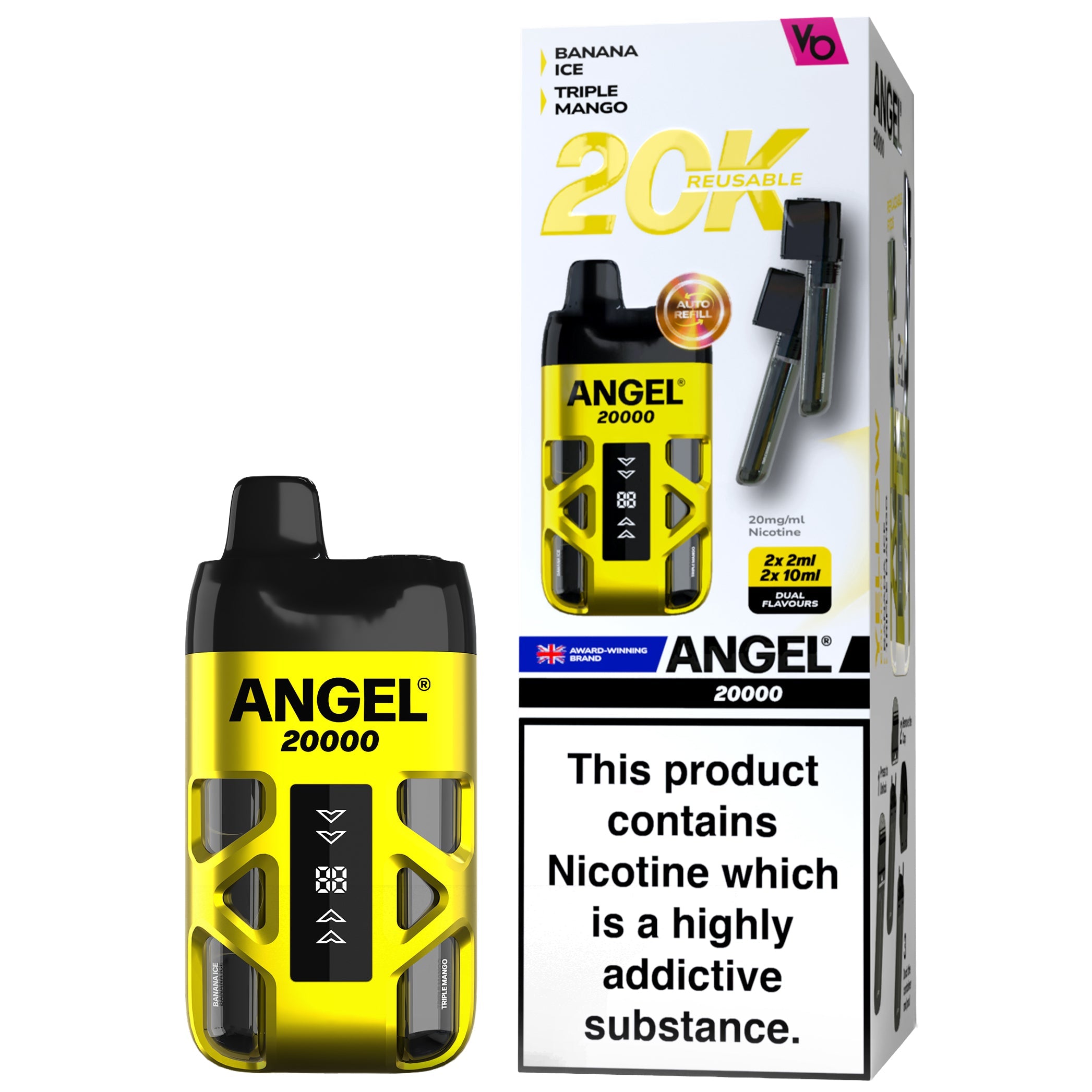 Vapes Bars Angel 20K Prefilled Pod Vape Kit