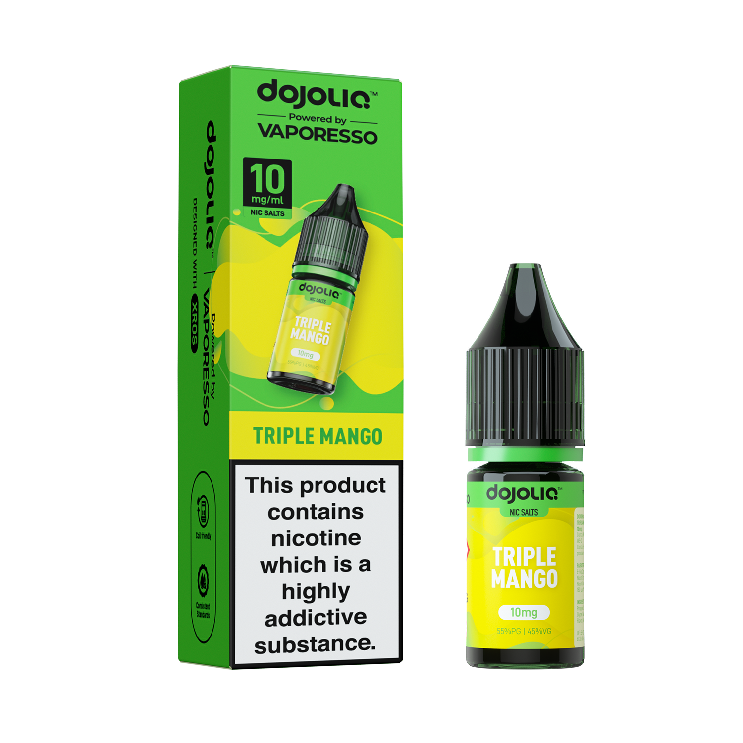 Vaporesso DojoLIQ Nic Salt 10ml (10mg) - Triple Mango