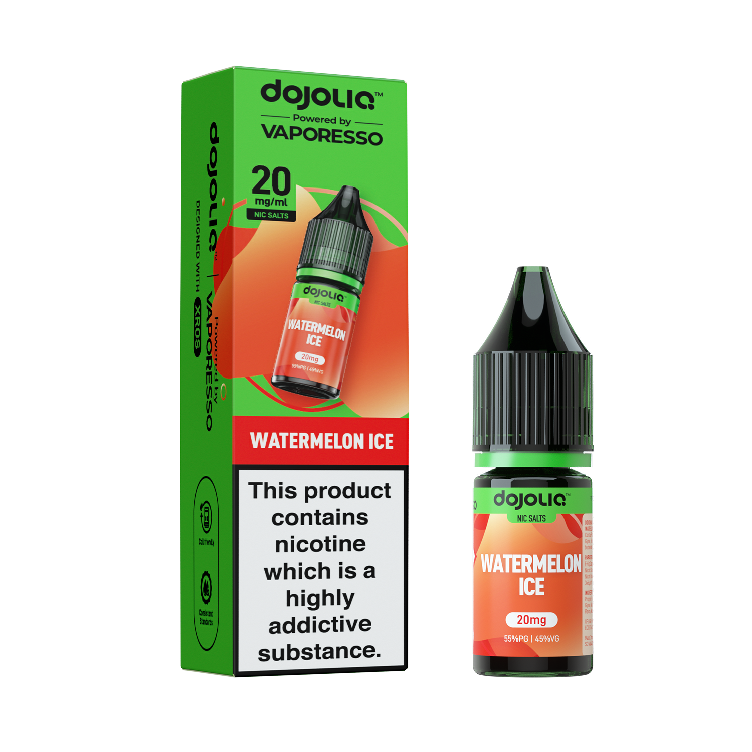 Vaporesso DojoLIQ Nic Salt 10ml (20mg) - Watermelon Ice