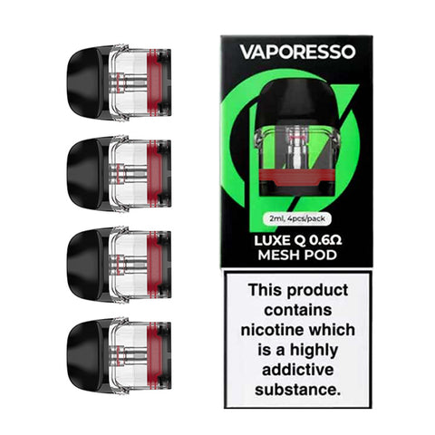 Vaporesso Luxe Q Replacement Pods 4pk