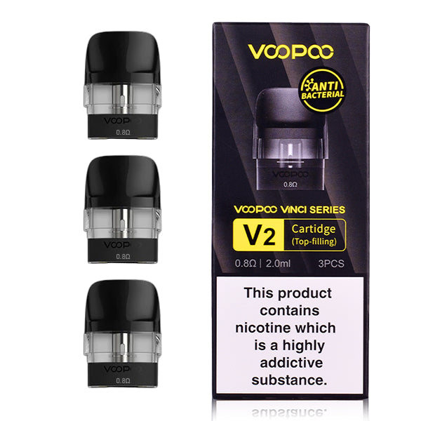 Voopoo Vinci V2 Replacement Pods 3pk