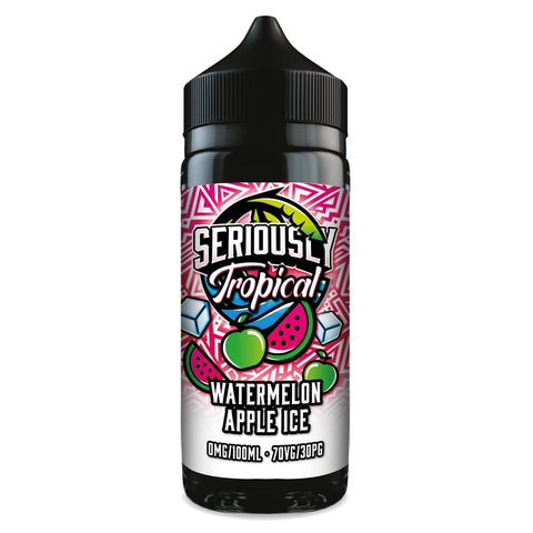 Seriously Tropical Watermelon Apple Ice 100ml Shortfill