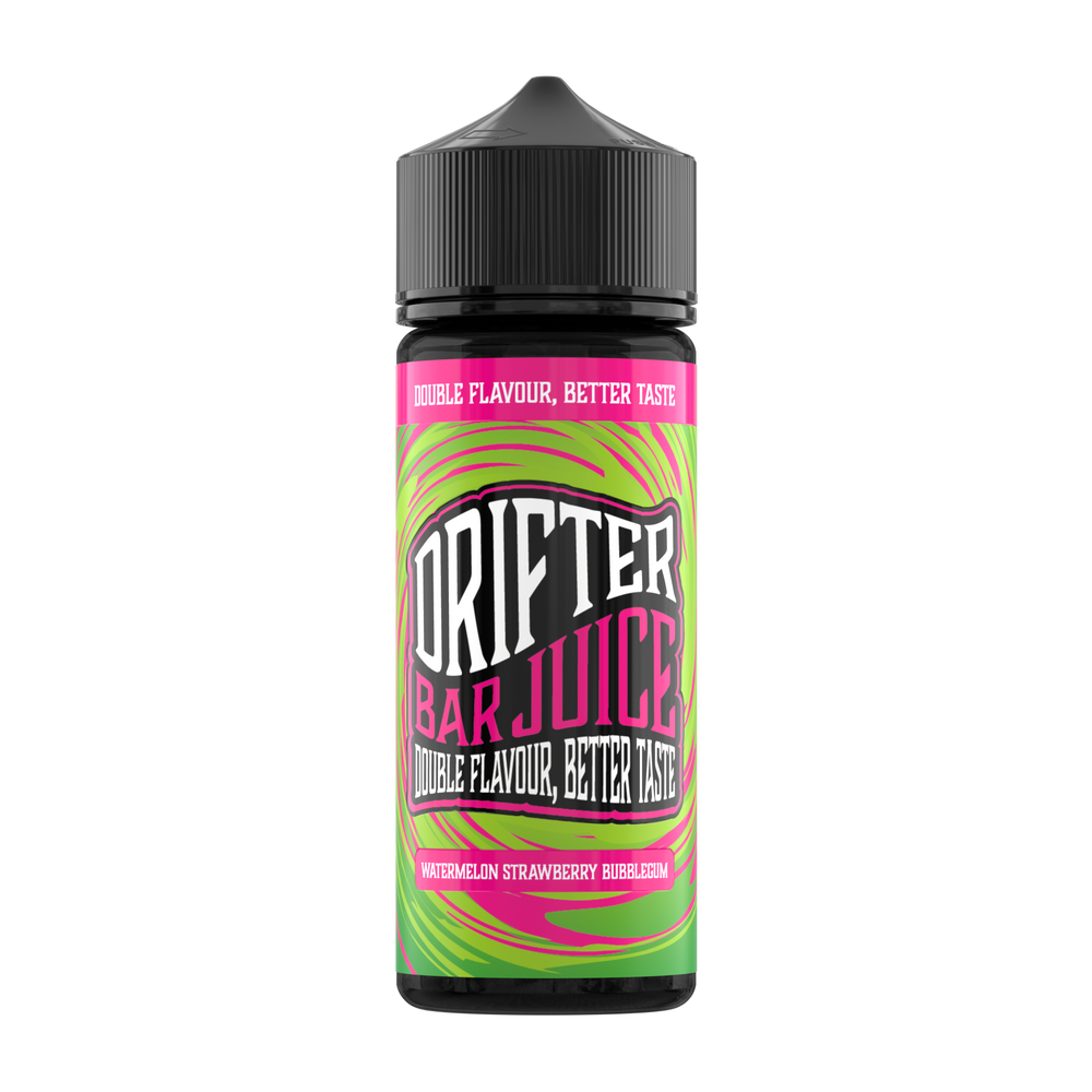 Drifter Bar Juice Watermelon Strawberry Bubblegum 0mg 100ml Shortfill