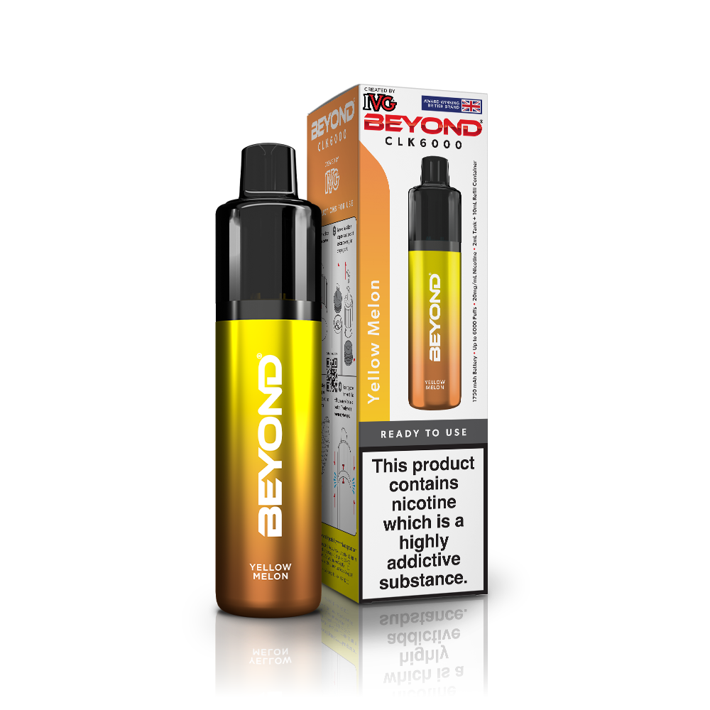 IVG Beyond CLK6000 Disposable - Yellow Melon