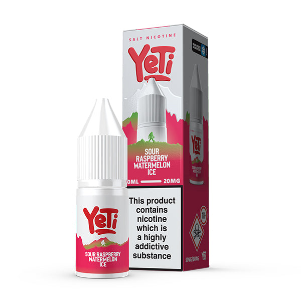 Yeti Summit Series Sour Raspberry Watermelon Ice 10ml Nic Salt - 20mg