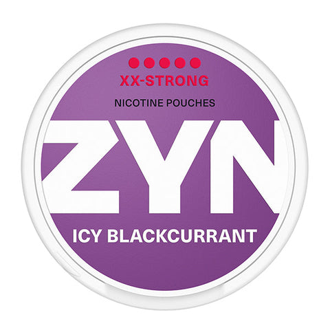 ZYN Nicotine Pouches Icy Blackcurrant 12.5mg