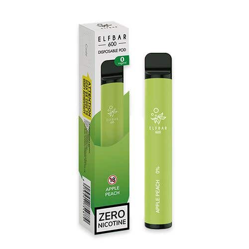 Elf Bar 600 Disposable Vape Device (0MG ZERO NICOTINE)