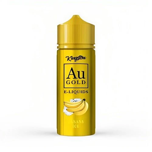 AU Gold Banana Ice 100ml Shortfill E-Liquid