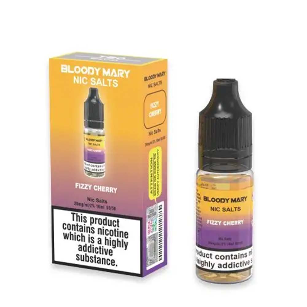 Fizzy Cherry Nic Salt by Bloody Mary - Nic Salts UK