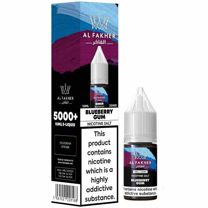 Blueberry Gum Nic Salt by Al Fakhar - Nic Salts UK