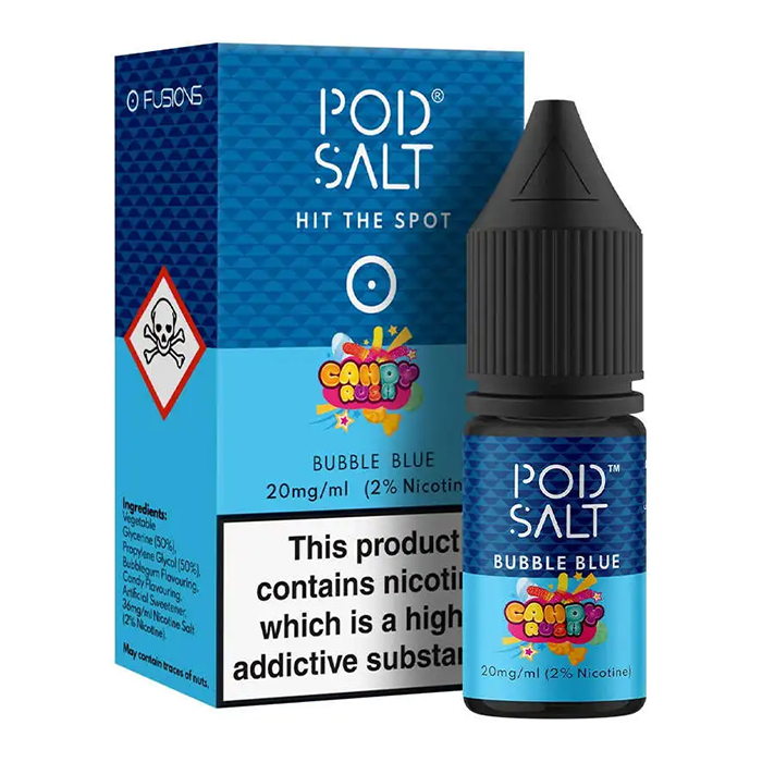 Pod Salt Bubble Blue 10ml Nic Salt