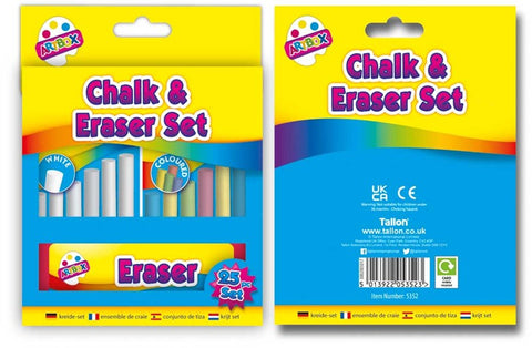 Artbox Fun Chalk Set 25pk