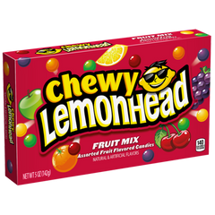 Chewy Lemonheads Fruit Mix Theatre Box 5oz 12pk