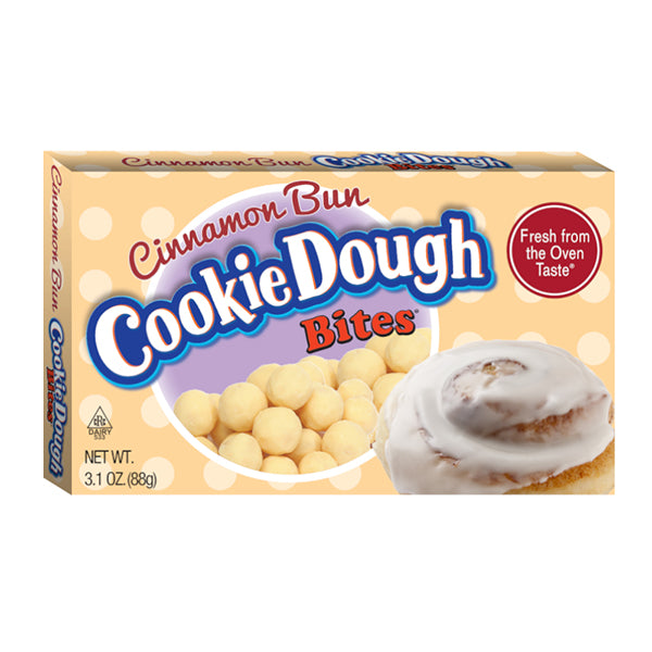 Cinnamon Bun Cookie Dough Bites 3.10z - 12 Packs