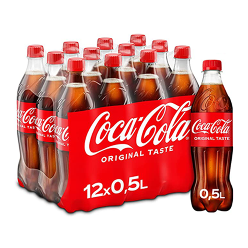 Coca-Cola Pet Bottles 500ml 12pk (Collection-Only)