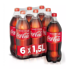 Coca-Cola Bottles 1.5L 6pk (Collection-Only)