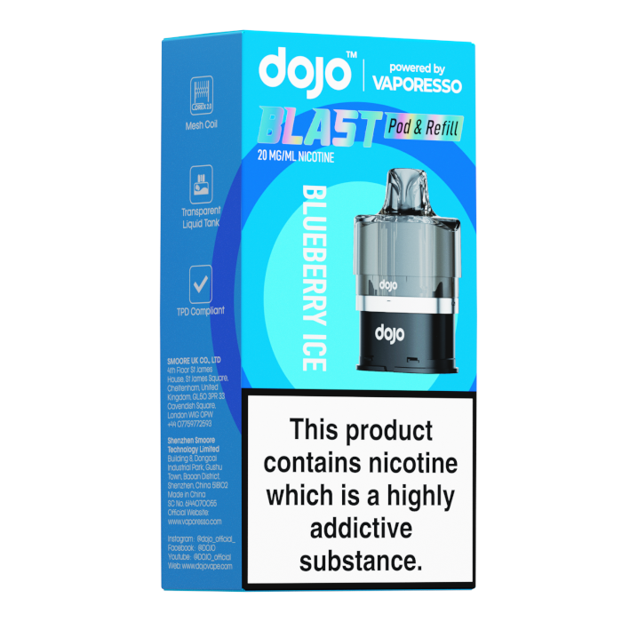 Vaporesso Dojo Blast 6000 Prefilled Pod Vape Kit