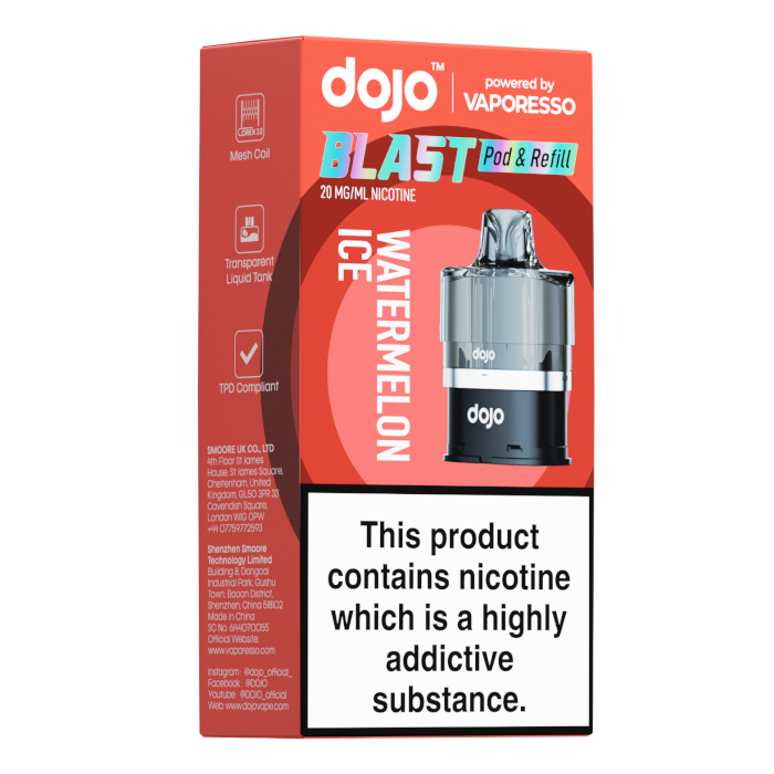 Vaporesso Dojo Blast 6000 Prefilled Pods 20mg