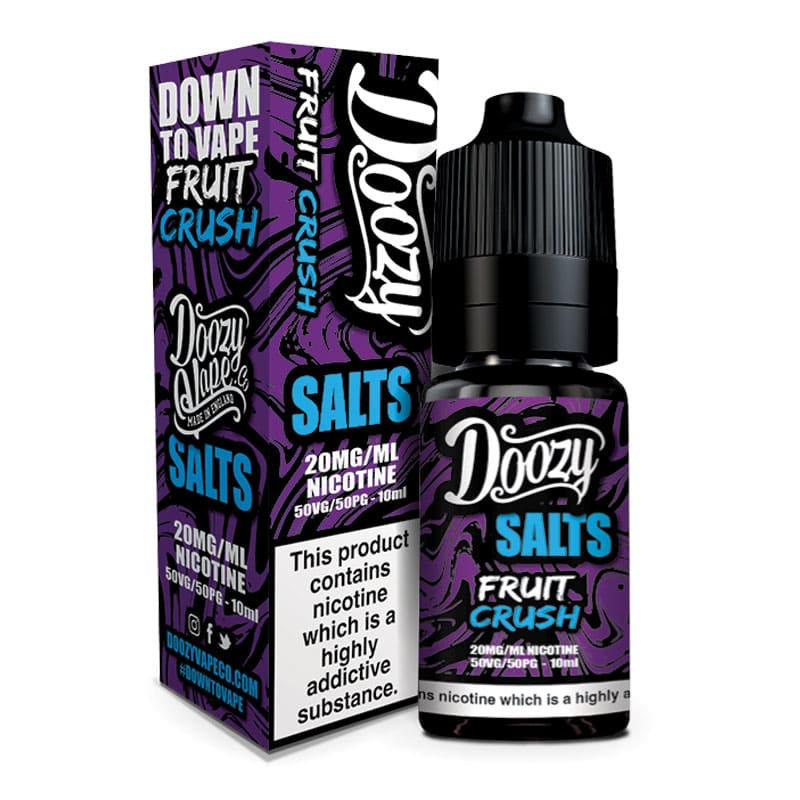 Doozy Vape 50/50: Fruit Crush 10ml Nic Salt E-Liquid