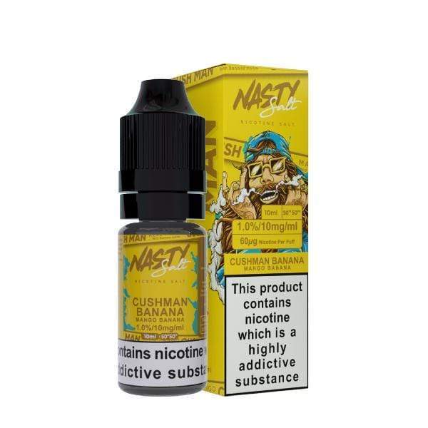 Nasty Juice Nasty Salt: Cush Man Banana 10ml Nic Salt