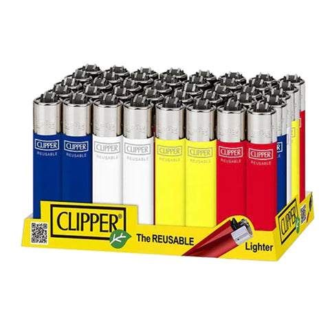 Clipper D37+3 CP11RH Translucent Lighters 40pk