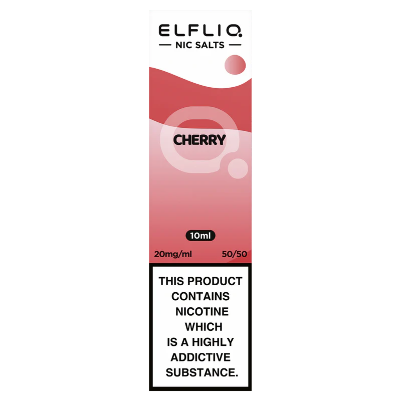 ELFLIQ Official Elf Bar Nic Salt 10ml Cherry