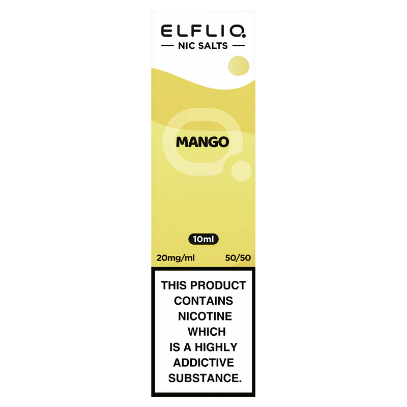 ELFLIQ Official Elf Bar Nic Salt 10ml Mango