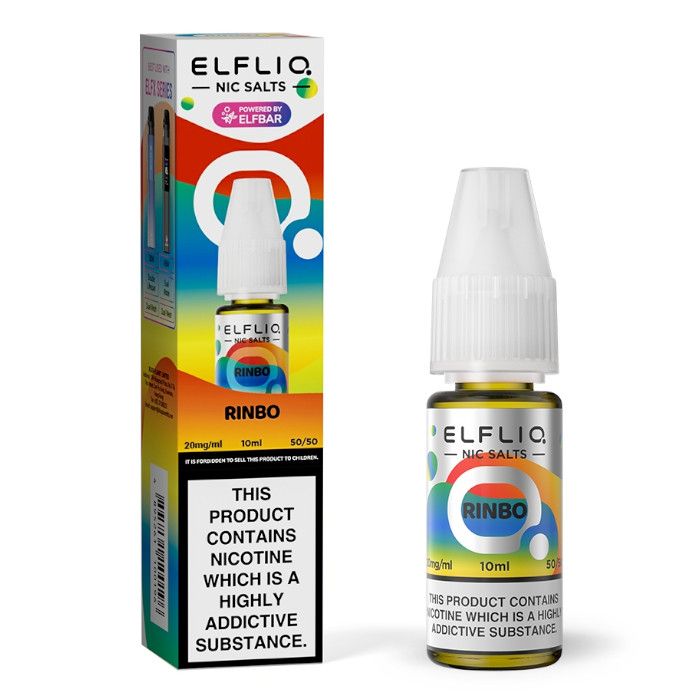 ELFLIQ Official Elf Bar Nic Salt 10ml Rinbo