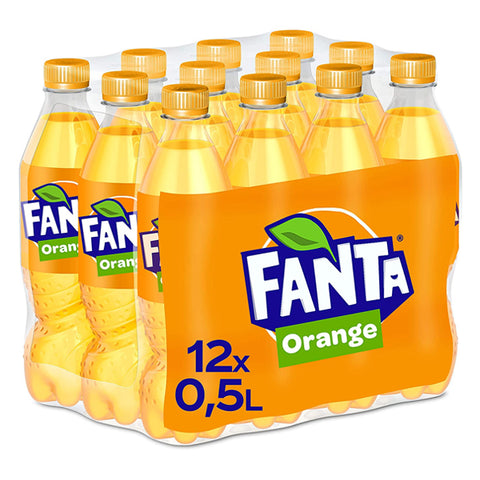 Fanta Orange Bottles 500ml 12pk (Collection Only)