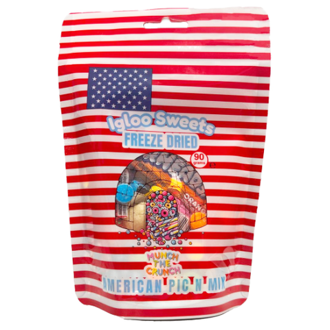 Igloo Sweets Freeze Dried American Pick N Mix Sweets 90g 10pk