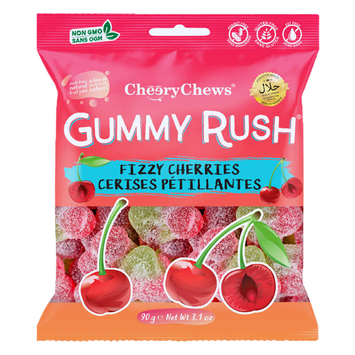 Cheery Chews Fizzy Cherries (Box of 12)