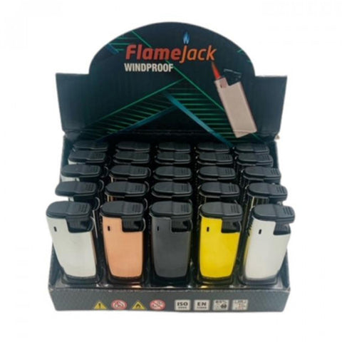 FlameJack Windproof Metal Lighters