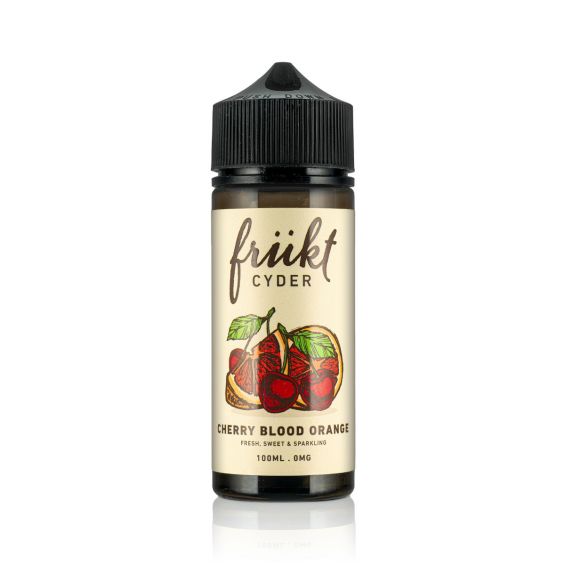 Cherry Blood Orange Shortfill E-Liquid by Frukt Cyder 100ml