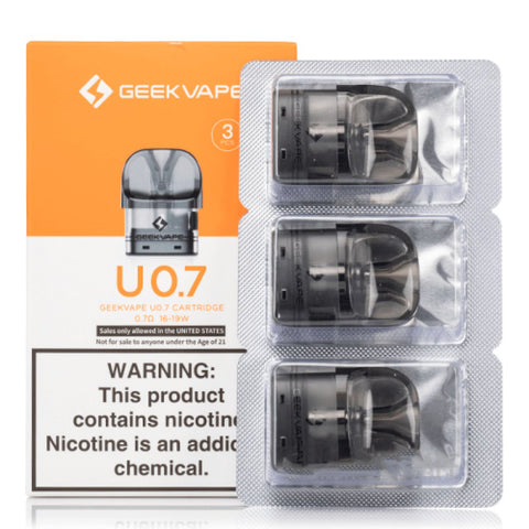 Geekvape U Replacement Pods 2ml 3pk