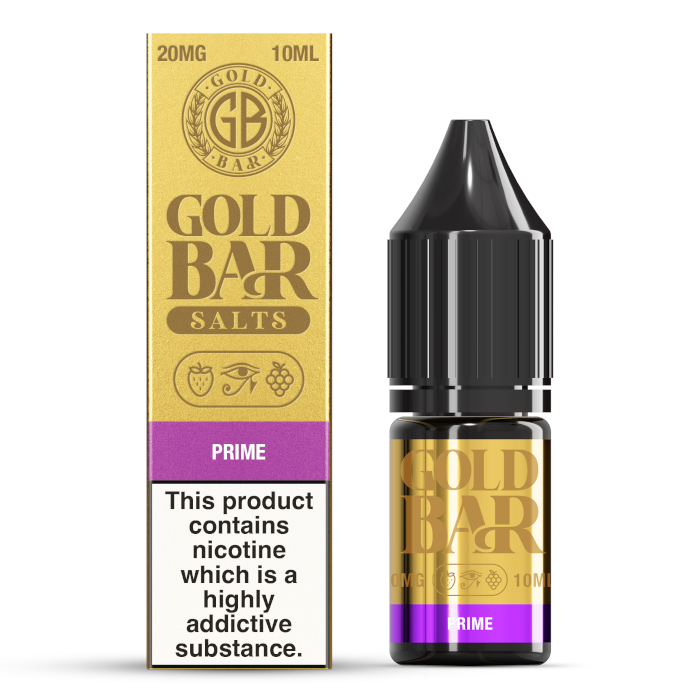 Prime Nic Salt by Gold Bar - Nic Salts UK