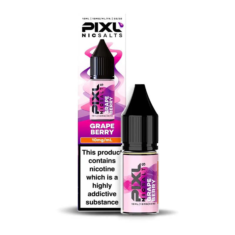 Grape Berry Nic Salt by PIXL - Nic Salts UK