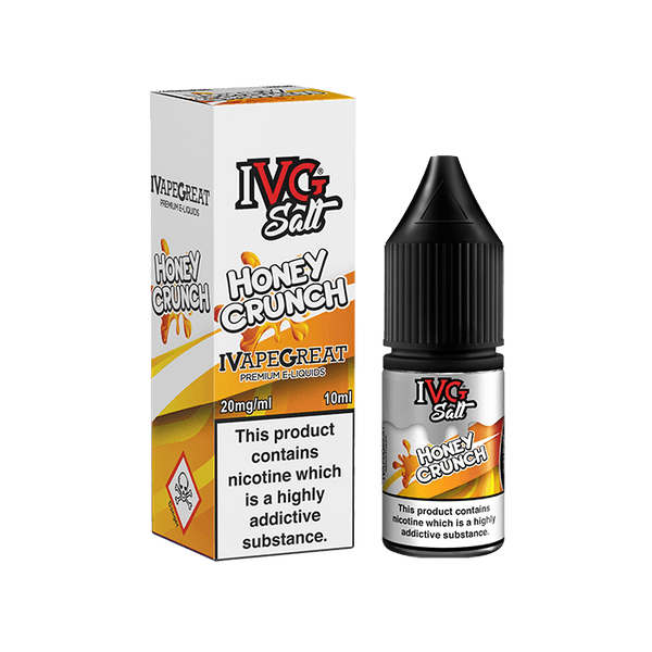 IVG 50/50 Honey Crunch 10ml E-Liquid