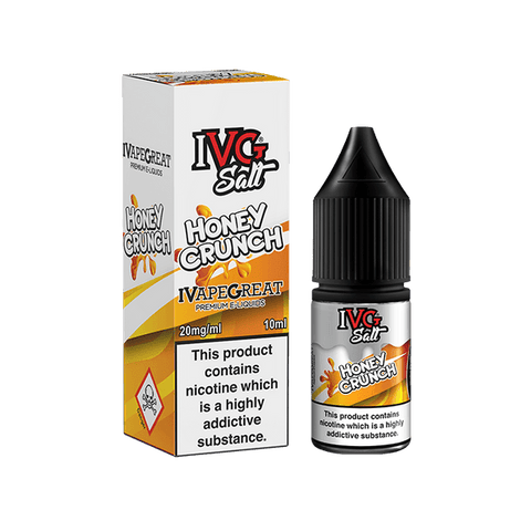IVG 50/50 Honey Crunch 10ml E-Liquid