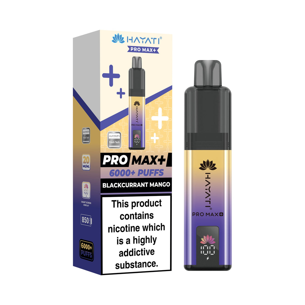 Hayati Pro Max 6000 Pod Kit - Blackcurrant Mango