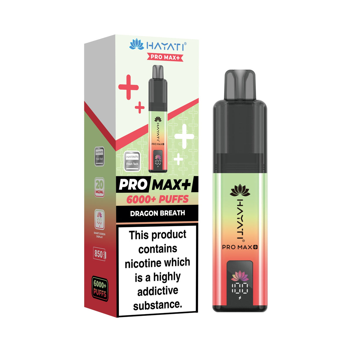 Hayati Pro Max 6000 Pod Kit - Dragon Breath
